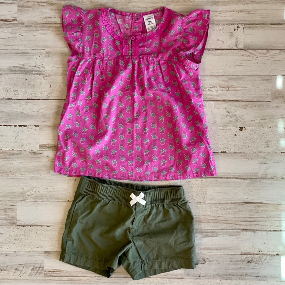 3T girls Carter’s outfit